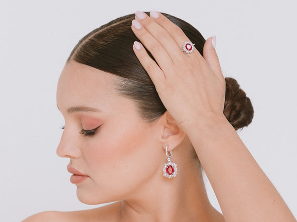 ANILLO DIANA ROJO