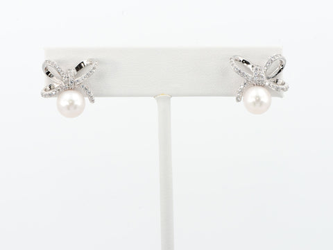 ARETES MOÑO + PERLA