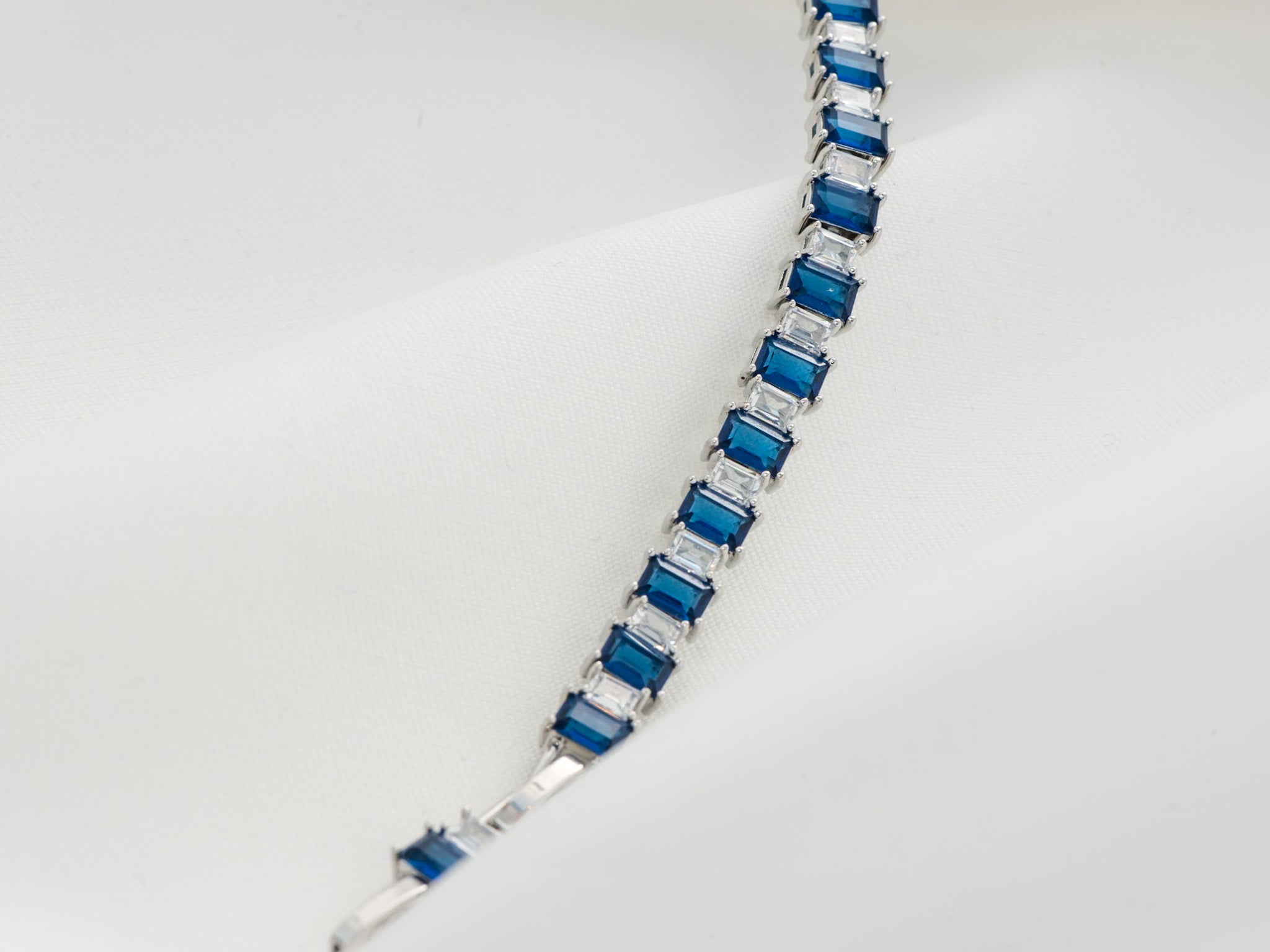 PULSERA ESLABONES AZUL