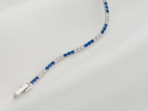 PULSERA TENNIS ZAFIRO